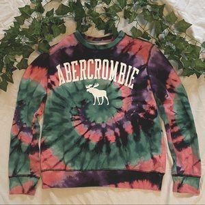 Abercrombie Girls Tie Dye Sweatshirt